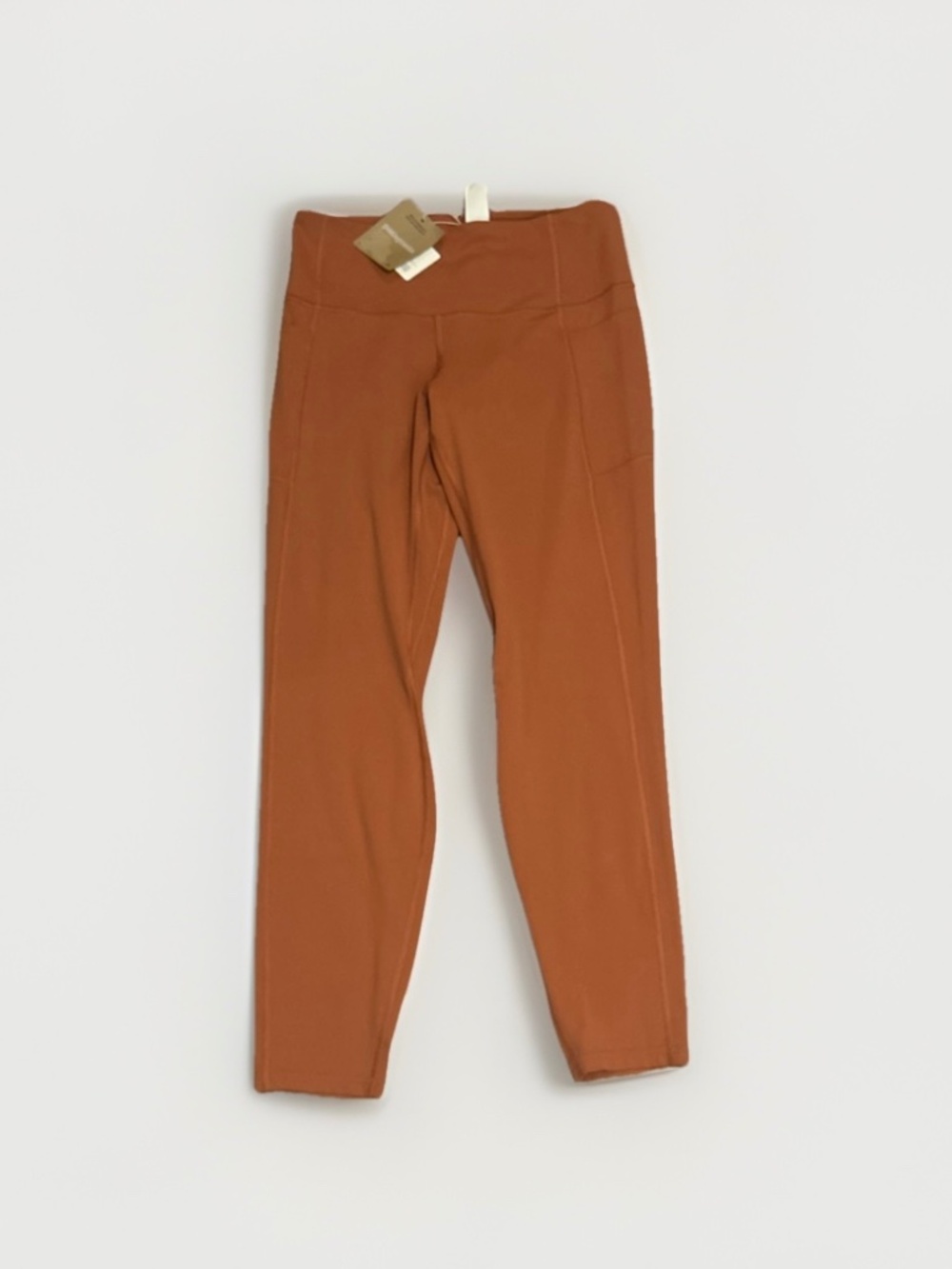 Patagonia Maipo 7/8 Stash Leggings Womens Medium Burl Red High Rise Pockets NEW!